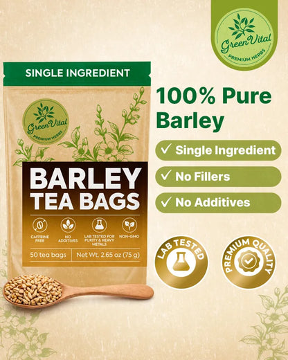 Barley Seed Herbal Tea — 50 Tea Bags