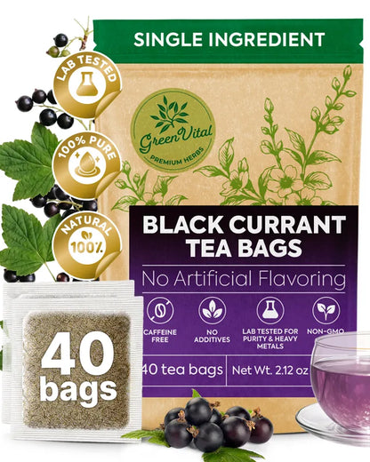 Blackcurrant Fruit Tea — 40 Tea Bags