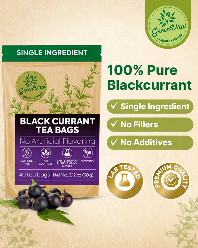 Blackcurrant Fruit Tea — 40 Tea Bags