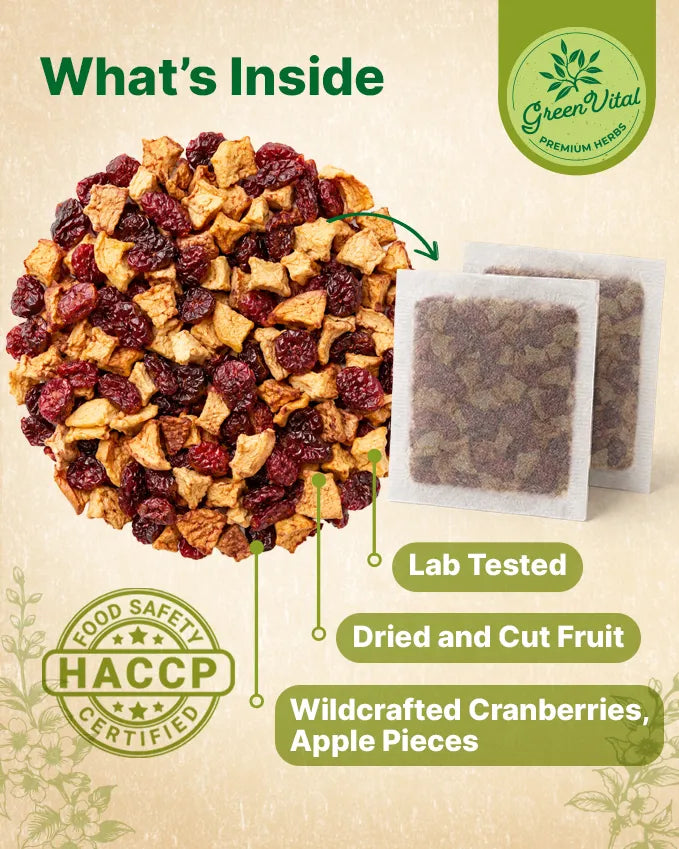 Cranberry Apple Fruit Tea — 40 Tea Bags