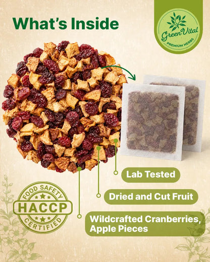 Cranberry Apple Fruit Tea — 40 Tea Bags