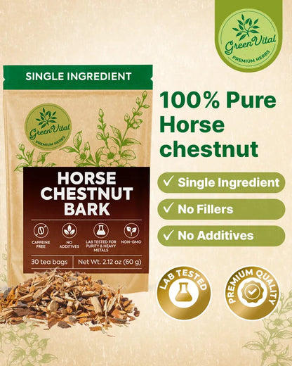 Horse Chestnut Bark — 30 Tea Bags