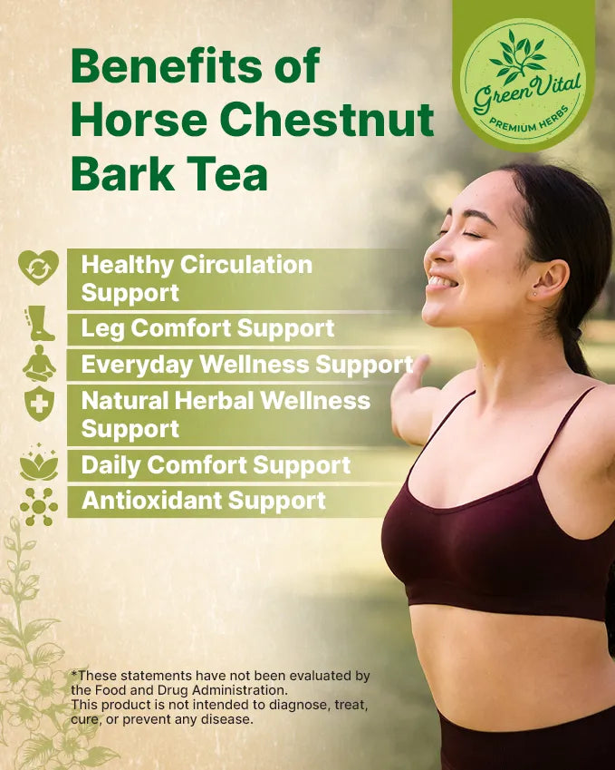 Horse Chestnut Bark — 30 Tea Bags