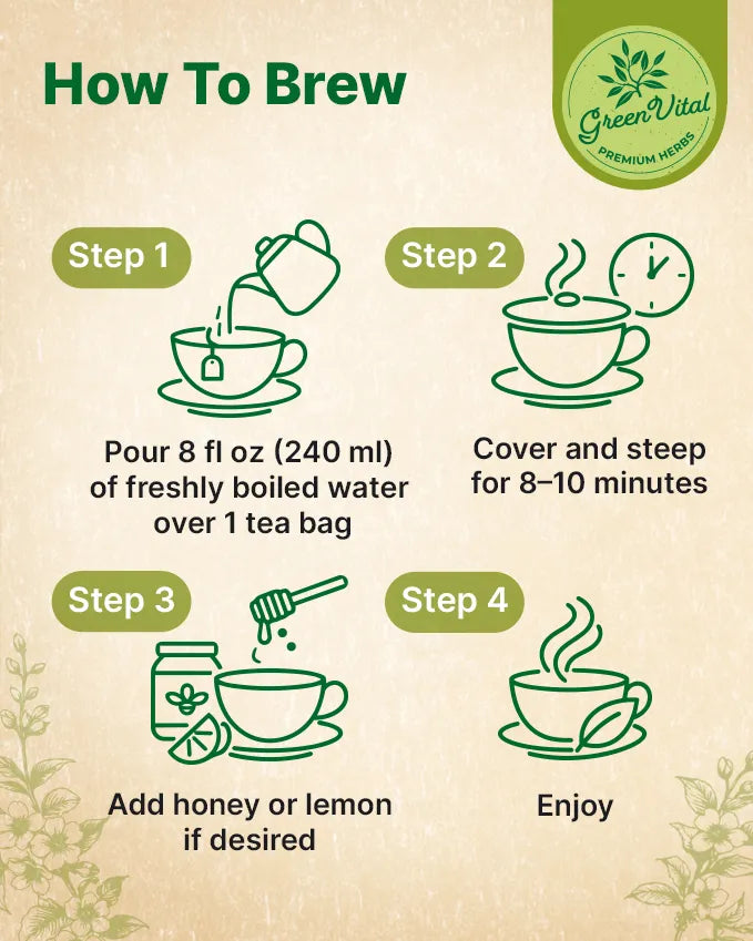 Juniper Berry Herbal Tea — 50 Tea Bags