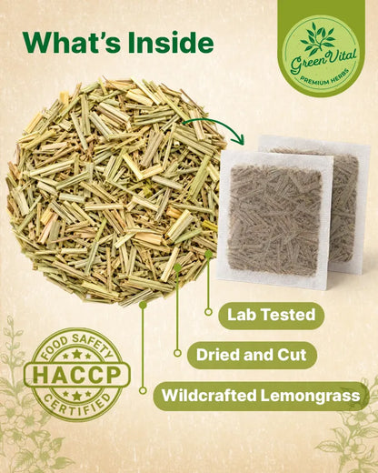Lemongrass Herbal Tea — 50 Tea Bags