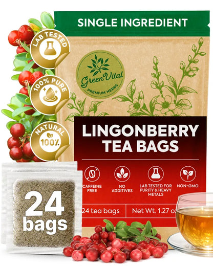 Lingonberry Fruit Tea — 24 Tea Bags