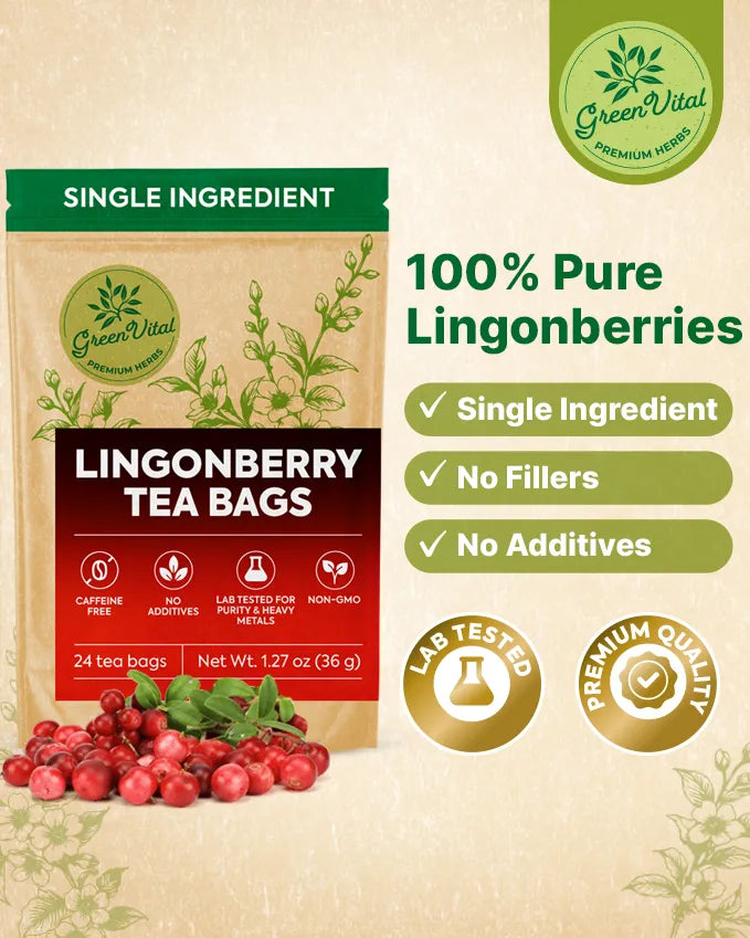 Lingonberry Fruit Tea — 24 Tea Bags