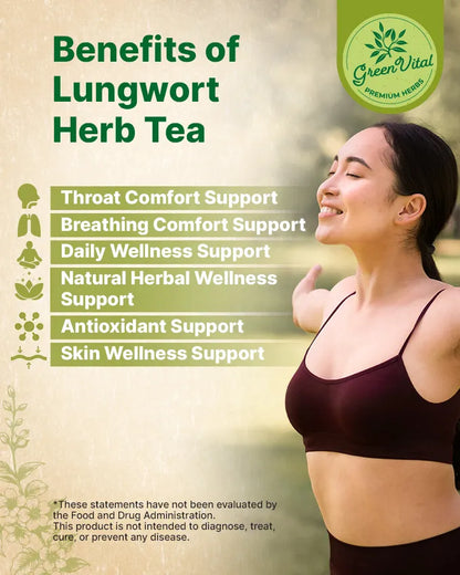 Lungwort Herb Loose Tea — 2 oz