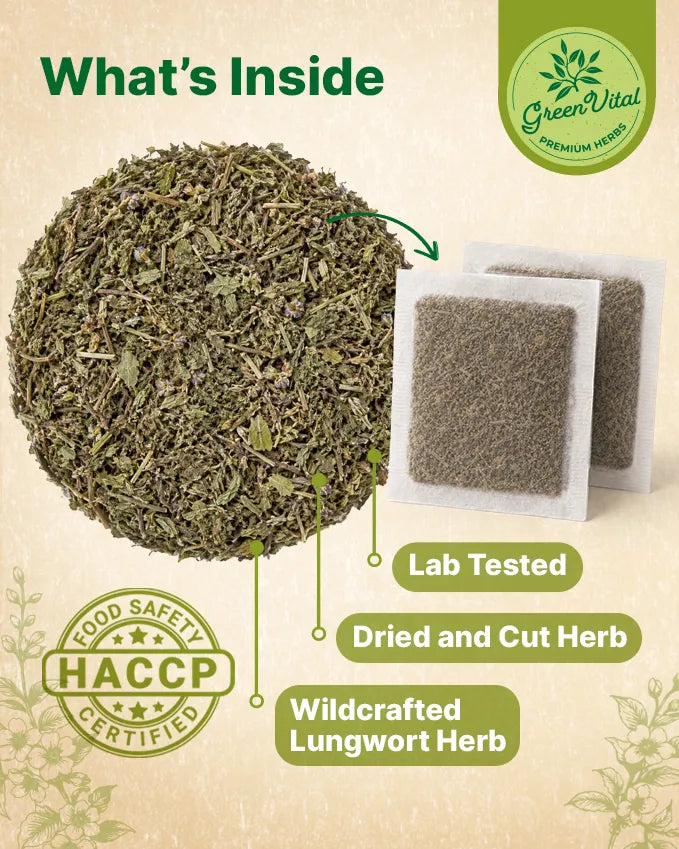 Lungwort Herb Loose Tea — 2 oz