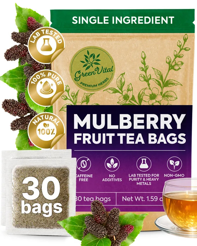 Mulberry Fruit Tea — 30 Tea Bags