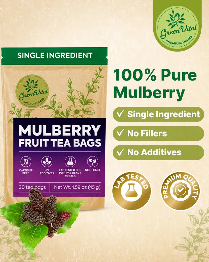 Mulberry Fruit Tea — 30 Tea Bags