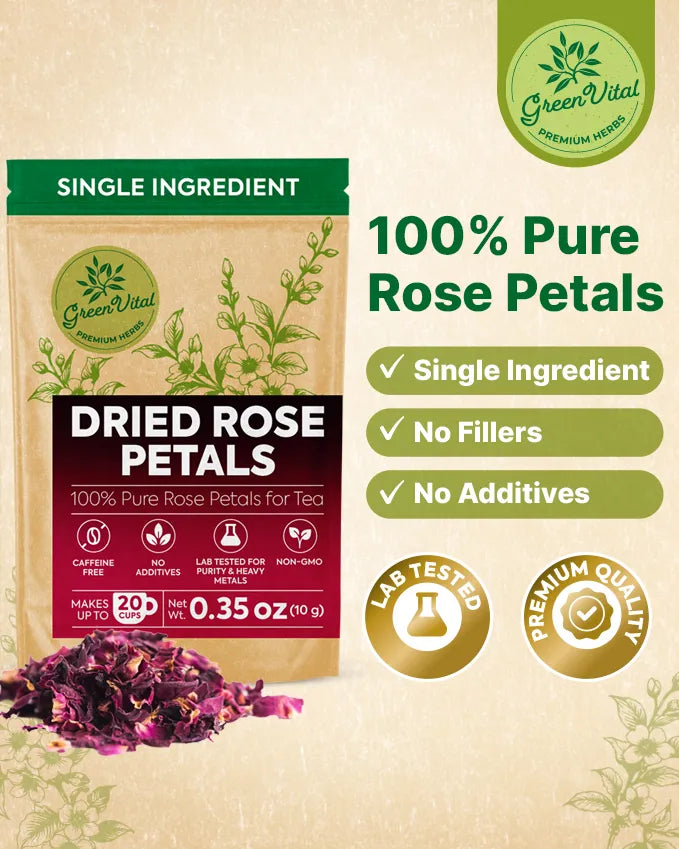 Rose Petal Loose Tea — 0.35 oz