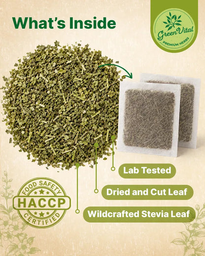 Stevia Leaf Herbal Tea — 50 Tea Bags